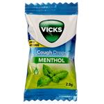 VICKS COUGH DROPS MONTHOL 20pcs